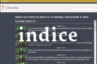 Pagina dell'indice generale.